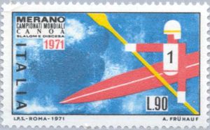 Canoeist Making Free Descent