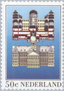 Facade, Ground Plan and Cross-section of Palace