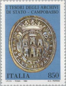 Civic Seal, 1745 (Campobasso Archives)