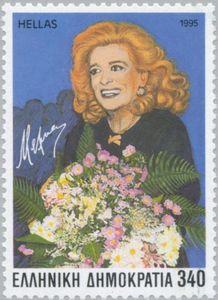 Melina Mercouri - Portrait