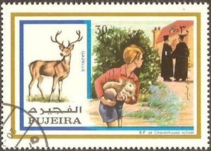 Red Deer (Cervus elephus), Robert Baden-Powell as a Student