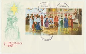 Christmas 1986 Minisheet