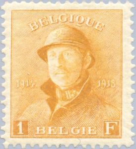 King Albert I with Helmet
