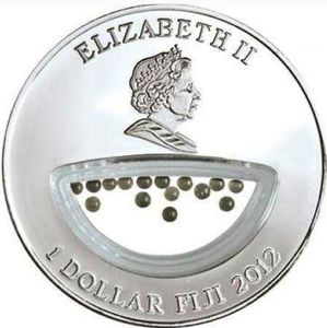 1 Dollar (Smoky Quartz - Switzerland)