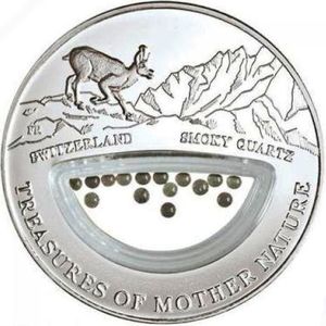 1 Dollar (Smoky Quartz - Switzerland)