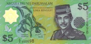 5 Ringgit / Dollars