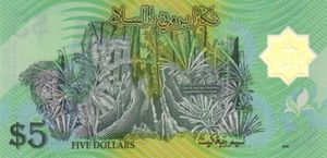 5 Ringgit / Dollars