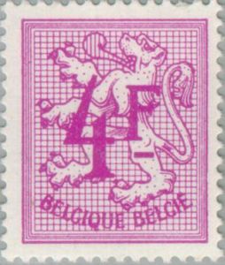 Number on Heraldic lion