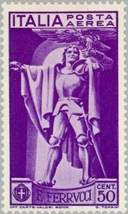 Statue of Francesco Ferrucci - Airmail