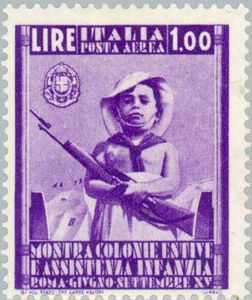 Child with Gun in Hand