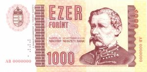 1,000 Forint