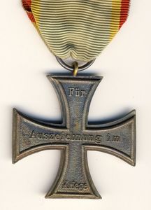 Military Merit Cross with the year 1866