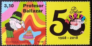 50th Anniversary of the Professor Balthazar Cartoons