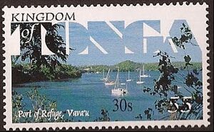 Sailboats in Port of Refuge, Vava'u