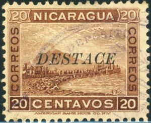 Mount Momotombo (overprinted)