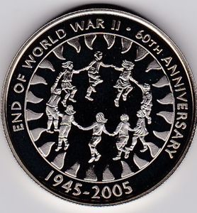 50 Pence (60th Anniversiry end of WWII)