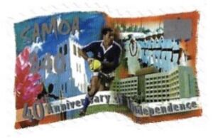 Sport - Rugby Surcharged in Silver