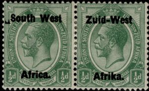 King George V, Overprinted Pair