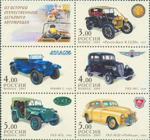 History of Russian Cars