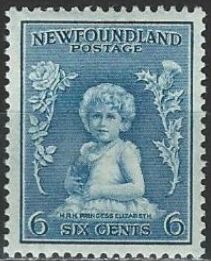 Queen Elizabeth II when Princess