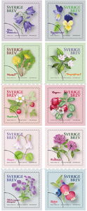 Selection of Sweden's National Flower