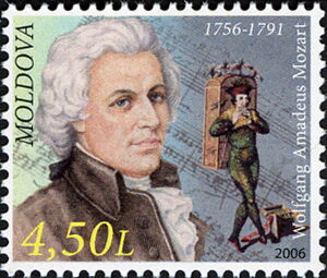 250th Birth Anniv of Wolfgang Amadeus Mozart (1756-1791)