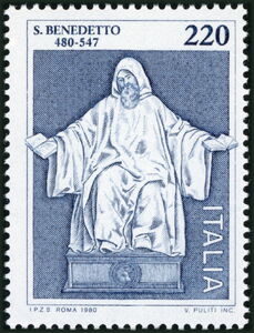 St Benedict of Nursia