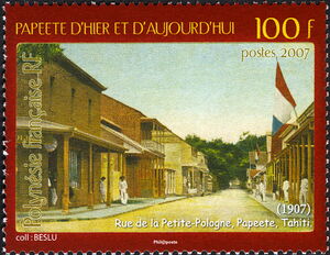 Papeete of yesterday and today