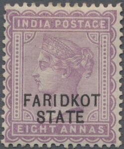 Queen Victoria (1819-1901) - overprinted