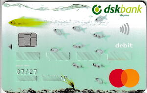 Dsk Bank Mastercard Debit Fishes - 06/21