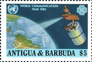 Comsat Satellite over West Indies