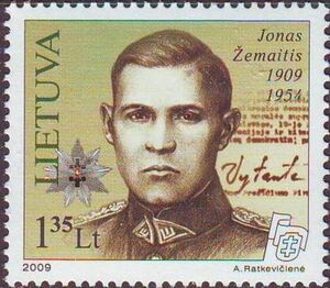 Birth Centenary of Jonas Žemaitis (Vytautas) (1909-1954)