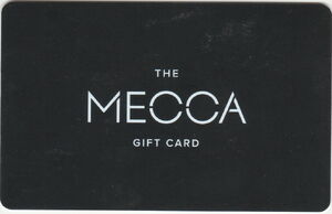 Mecca Gift Card Black