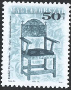 Chair by Pál Eszterházy, 1916