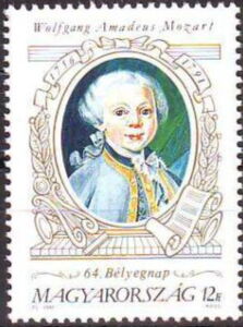 64th Stamp Day - Mozart
