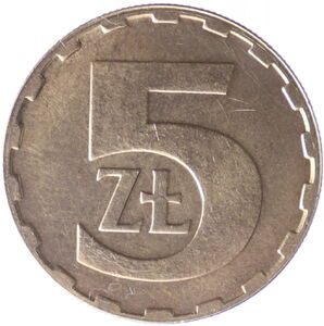 5 Złotych (small legend)