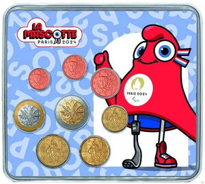 Various Euro (Set Paralympics Games Paris 2024)