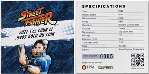 100 Dollars (Street Fighter Chun-Li)