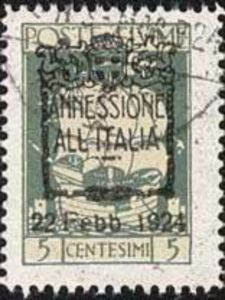 Overprint "Annessione All“Italia"
