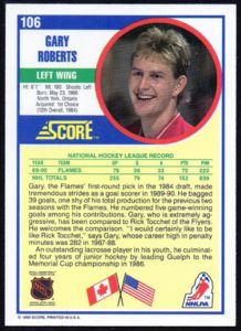 #106 Gary Roberts (1990-1991)