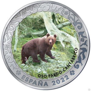 1.50 Euro (Endangered animals - Cantabrian brown bear)