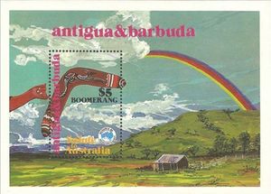 "AUSIPEX '84" International Stamp Exhibition, Melbourne