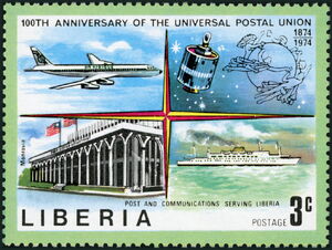 Aircraft, Communications Satellite, Postal Administration