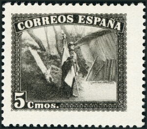 Infantry standard bearer