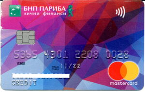 BNP Paribas Mastercard Credit New - 10/18