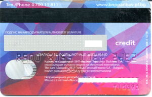 BNP Paribas Mastercard Credit New - 10/18