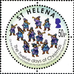 Eleven Pipers Piping