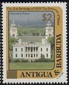 Queen's House, Greenwich - Surcharged