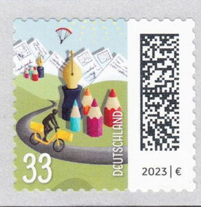 Pencils Forming Small Village