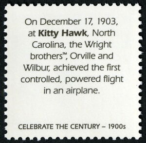 Celebrate the Century - 1900's - Kitty Hawk 1903